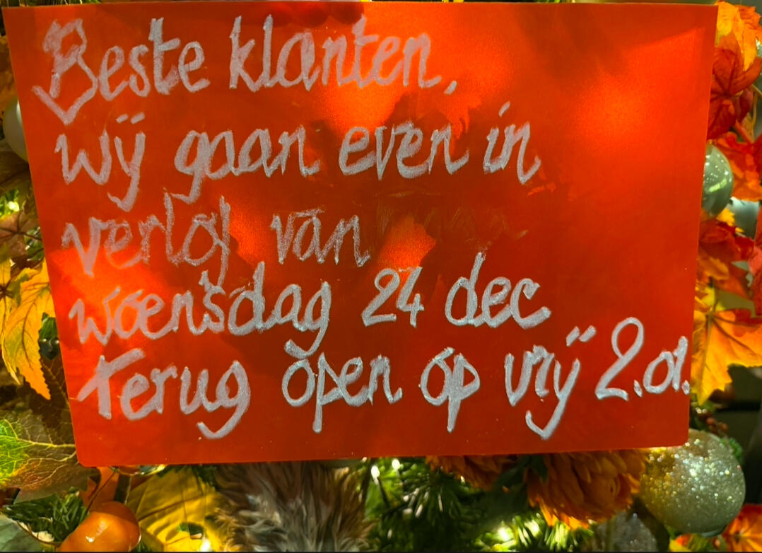 menukart van Pand 23